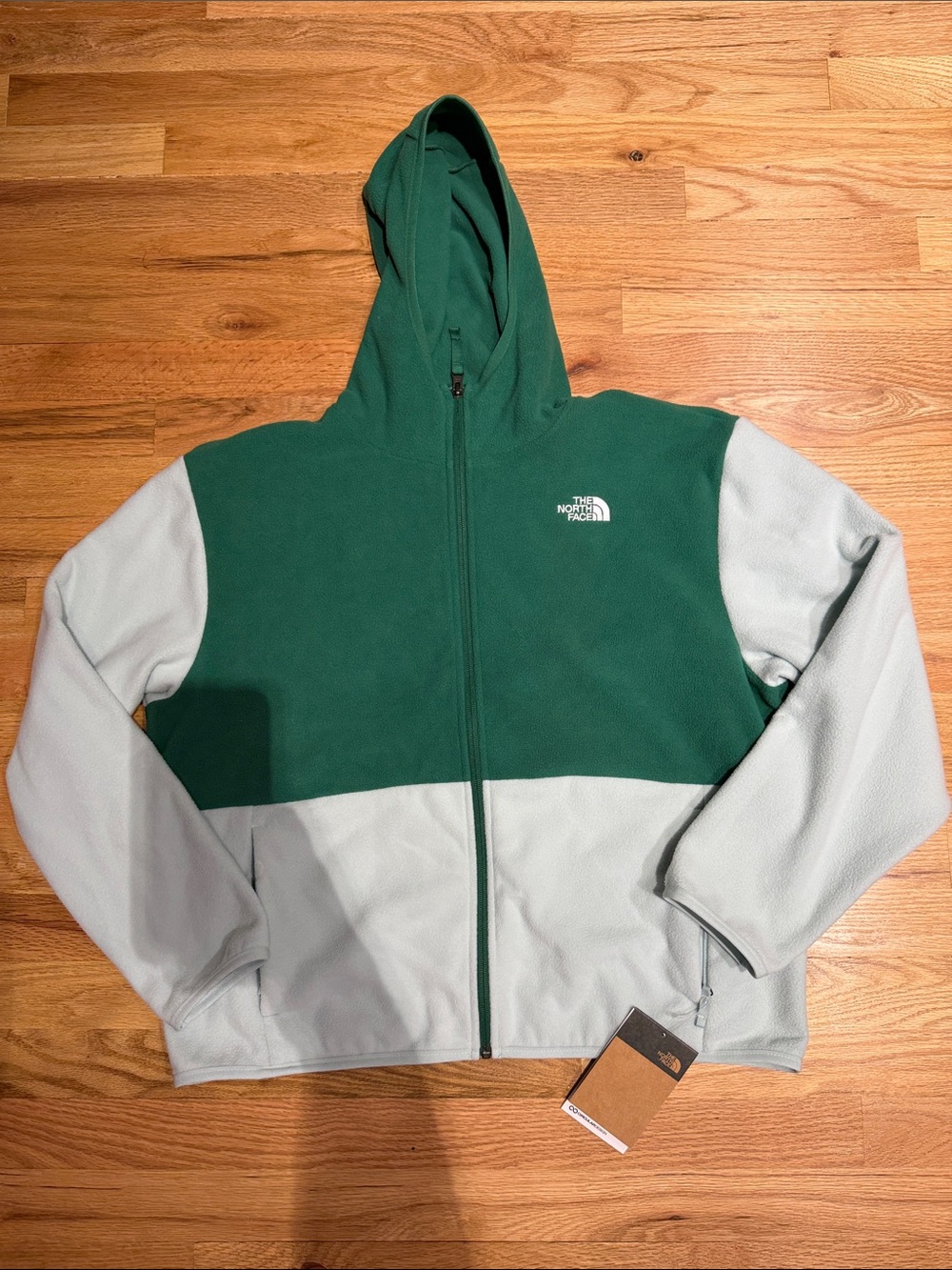 The North Face NWT Anchor full zip fleece hoody🍂🔥🍁